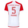 Camiseta de fútbol Bayern de Múnich Benjamin Pavard 5 Primera Equipación 23-24 - Hombre